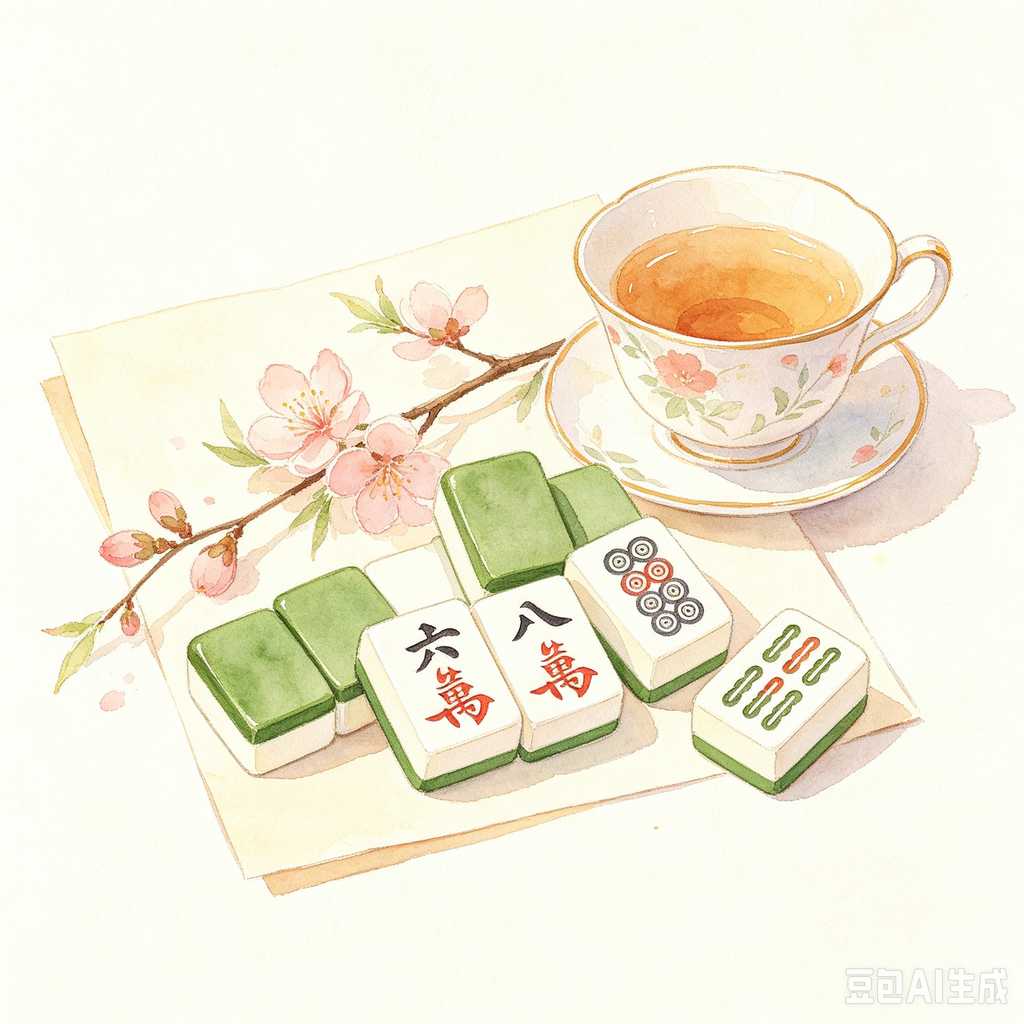 festival themed mahjong set