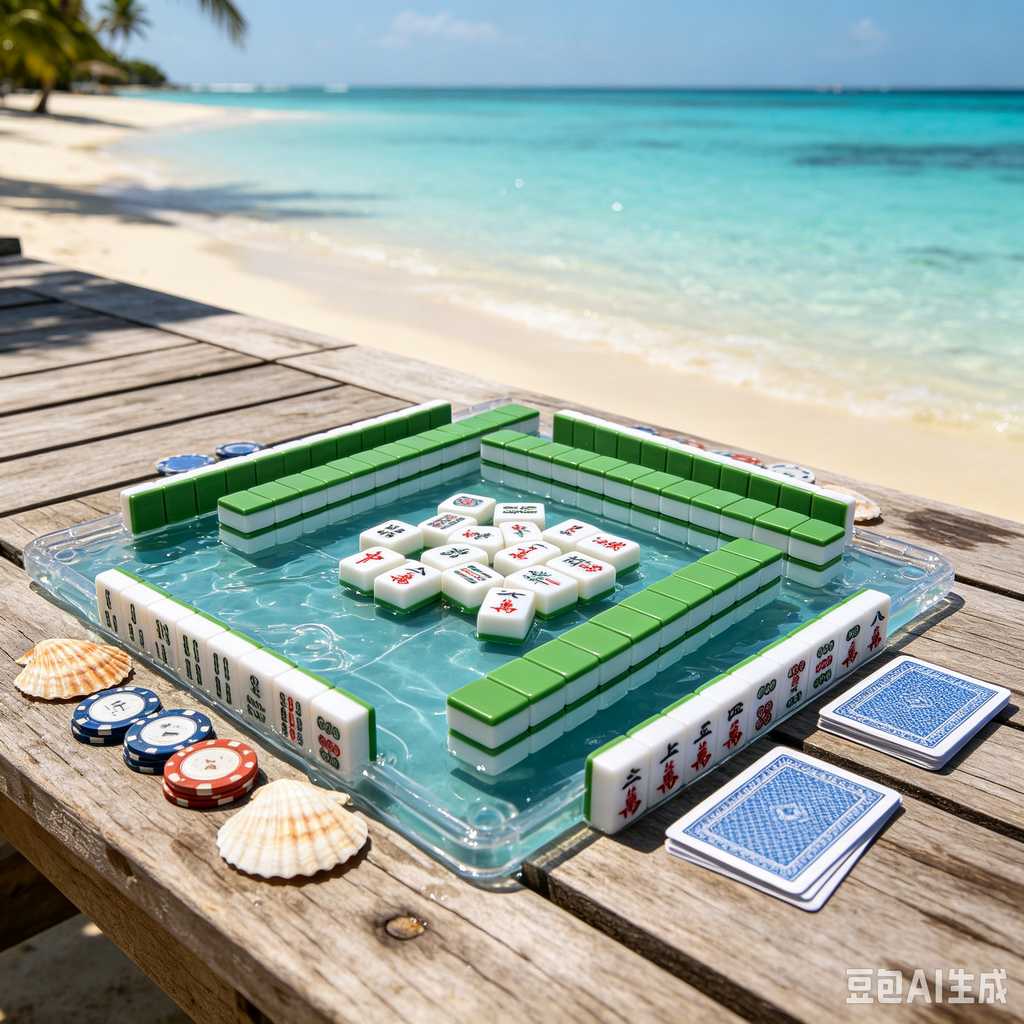 super portable mahjong game set