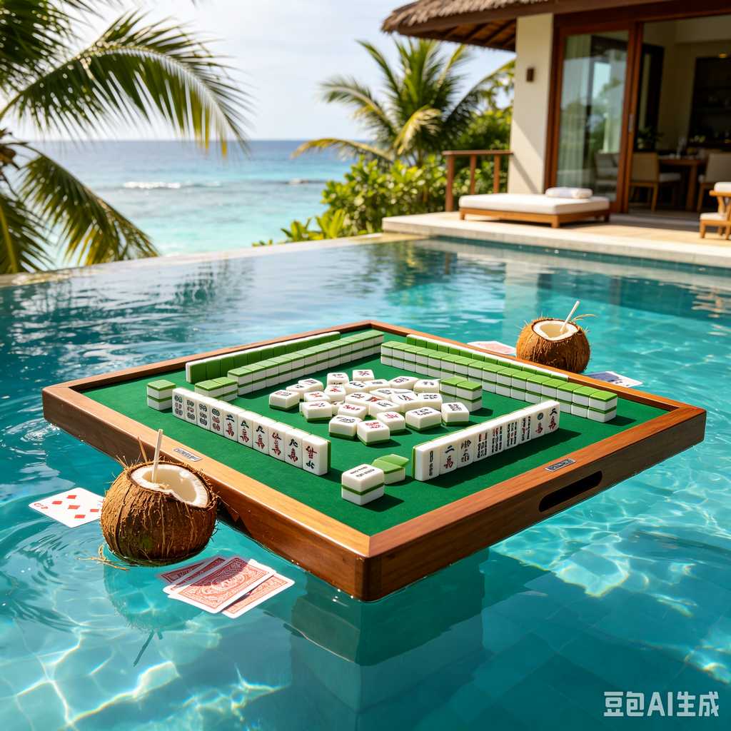 transparent mini mahjong set